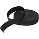 High-quality soft and breathable black elastic polyester band - the perfect choice for creating custom lingerie. "Black lingerie elastic band" is your choice for comfort and durability.